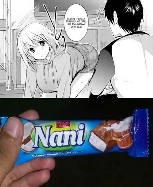 Аниме мемы молоко