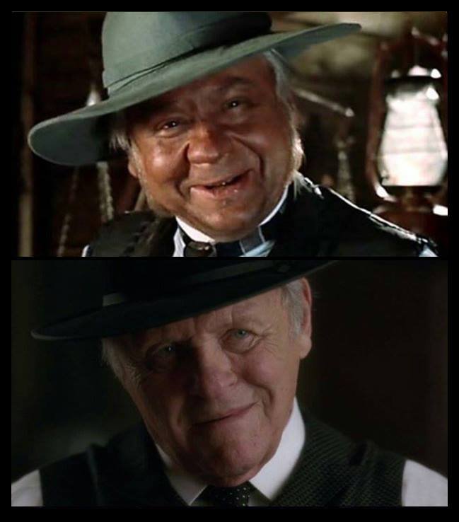 Мир дикого Запада человек в черном