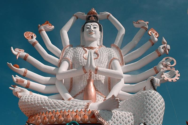 Шива Многорукий статуэтка