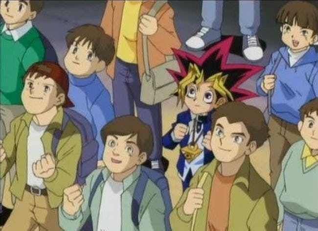 Аниме spot the main character