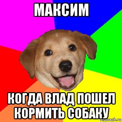 Пес Максим Мем