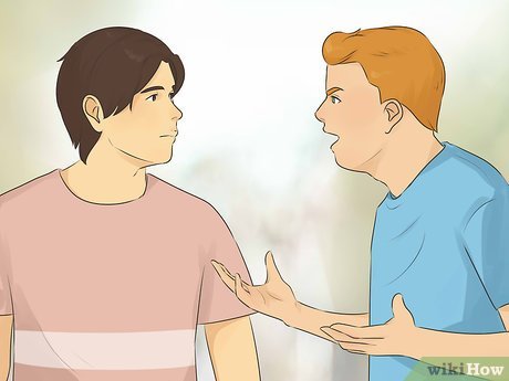 Два человека спорят