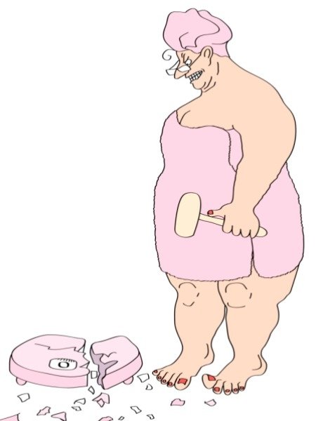 Похудение иллюстрация