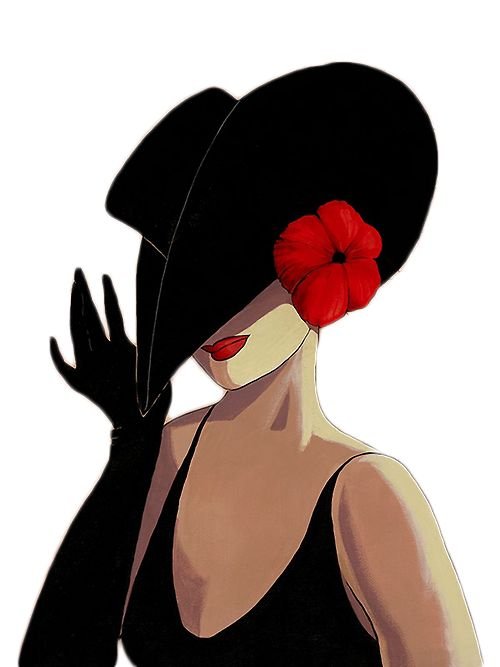 Красивые дамы в шляпках