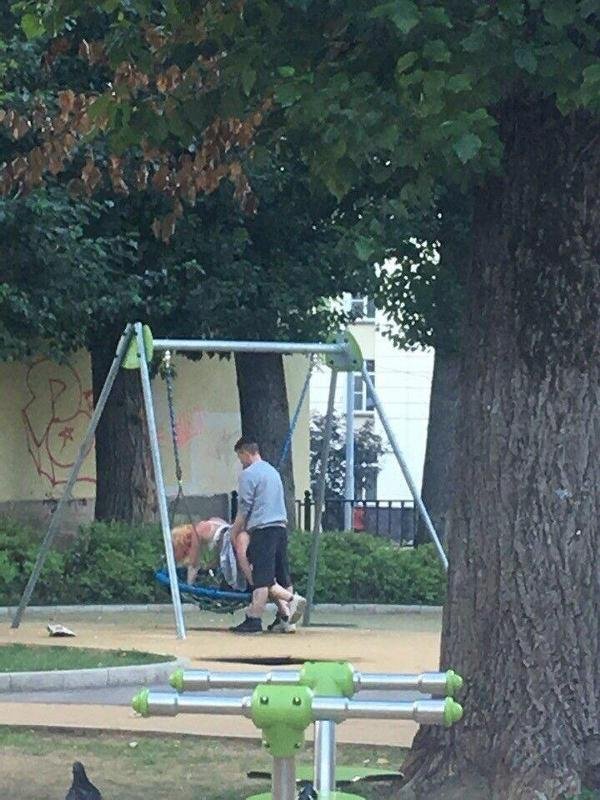 Прикольные качели