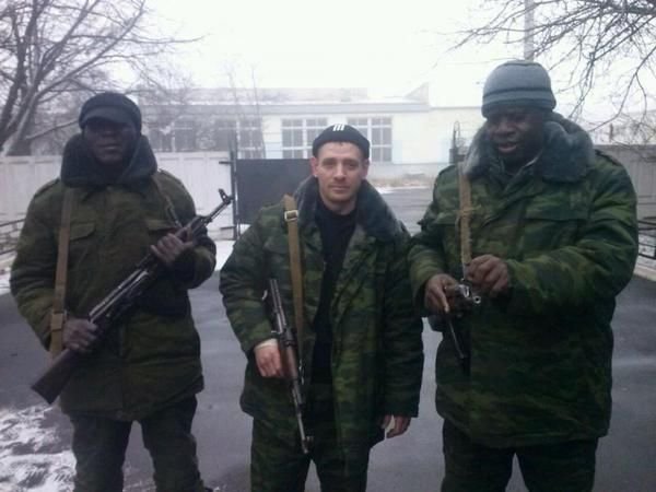 Негры в украинской армии