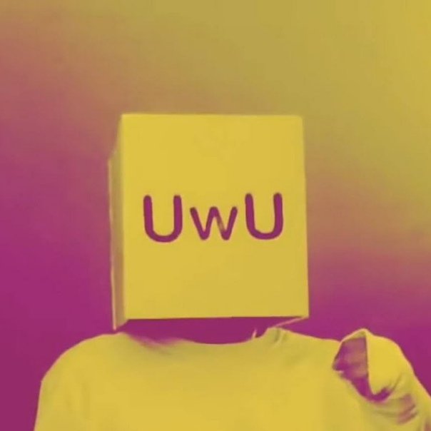 Uwu надпись
