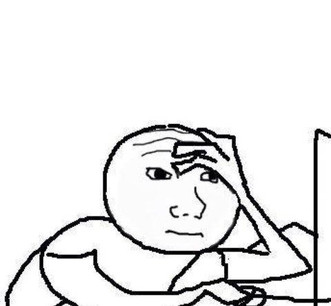 Мим держиться за голову