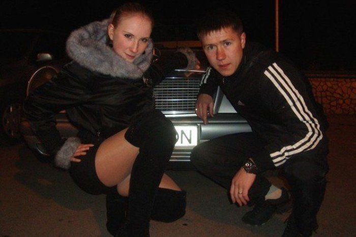 Гопота девушки