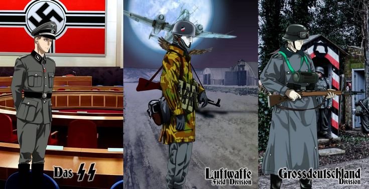 Аниме про немцев фашистов