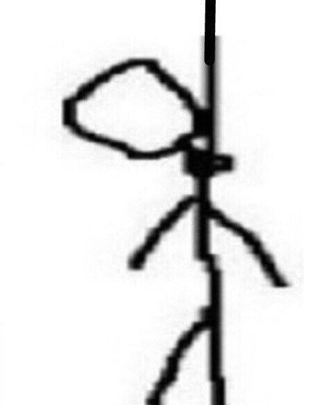 Чел повесился Мем