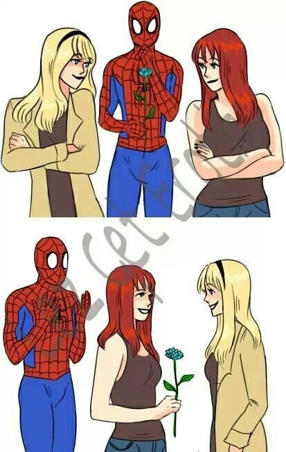 Про человека паука и мэри джейн