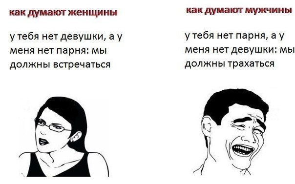 Как думают девушки