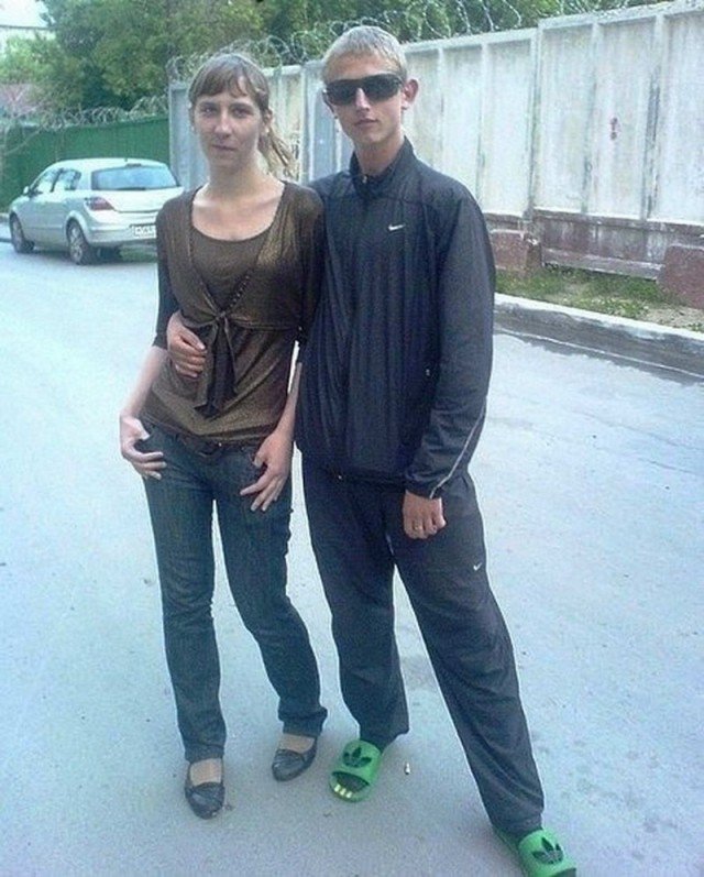 Девушка гопник