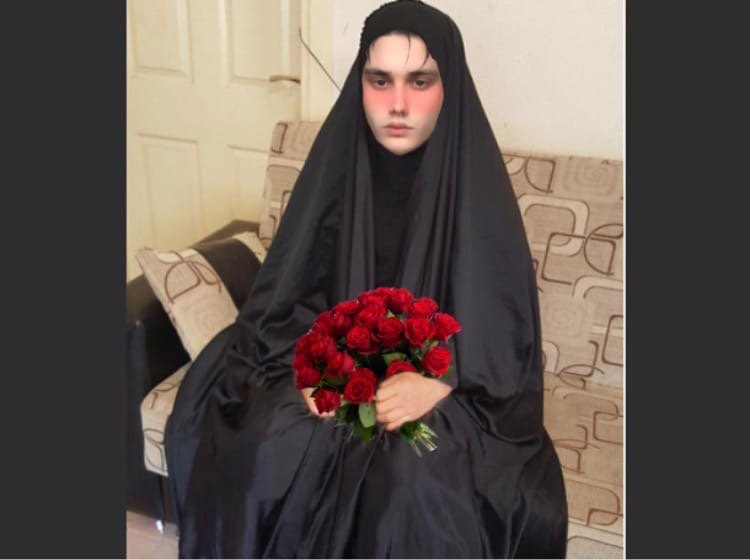 Мем парень в парандже