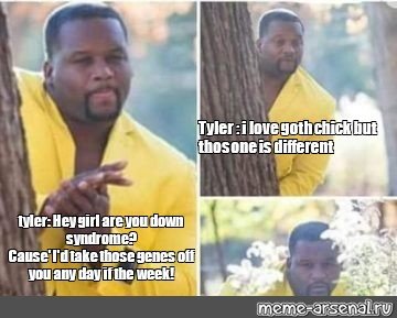 Негр из за дерева