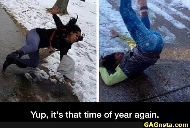 Гололед юмор