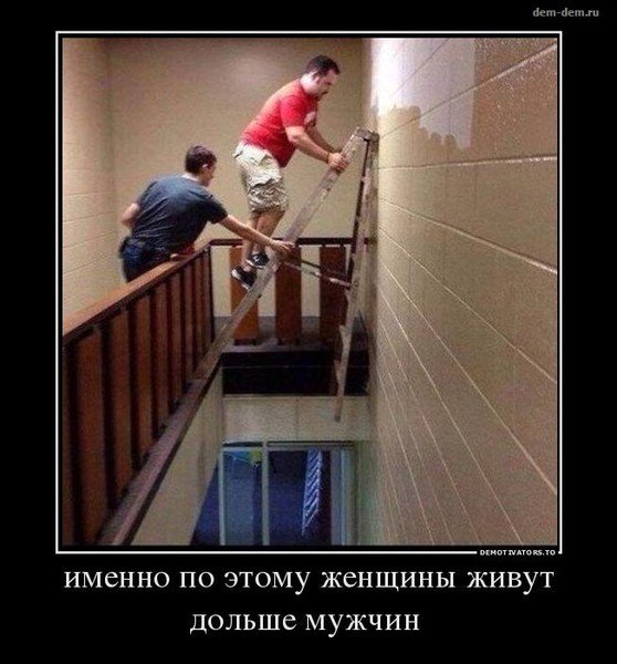 Поэтому женщины живут дольше