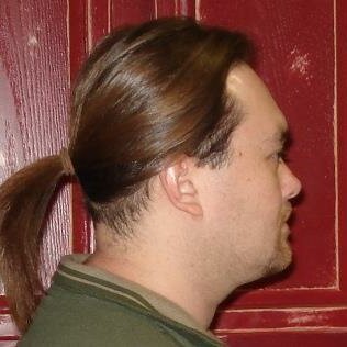 Мужские стрижки с хвостиком на затылке