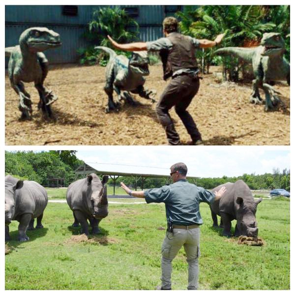 Мир Юрского периода Велоцираптор Крис Пратт