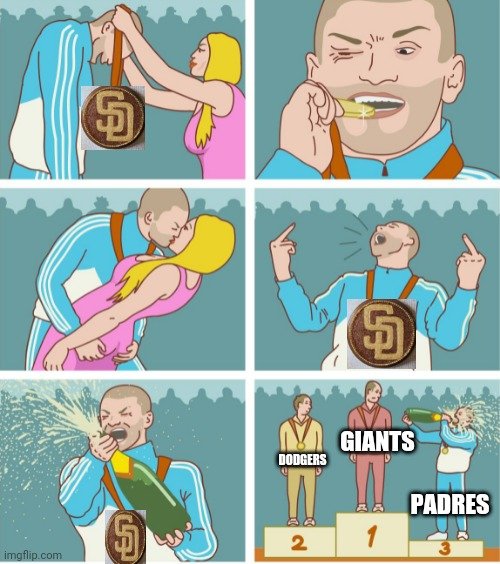 Мем человек с медалями