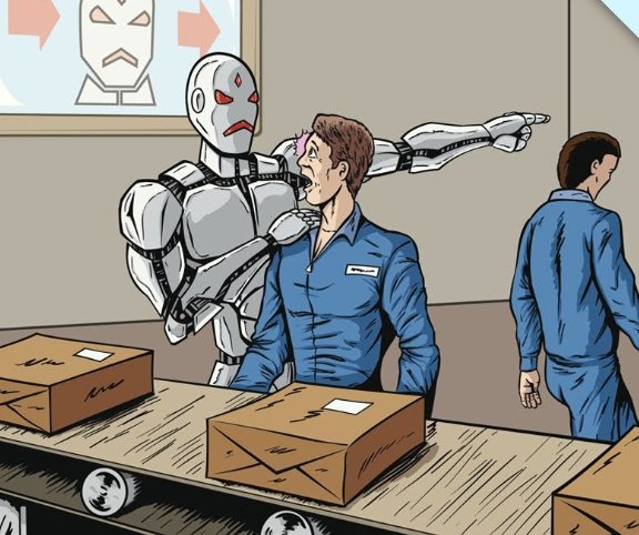 Робот против человека