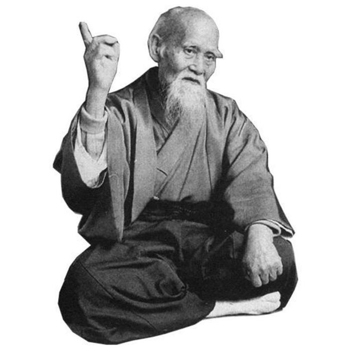 Мем сенсей Морихей Уэсиба