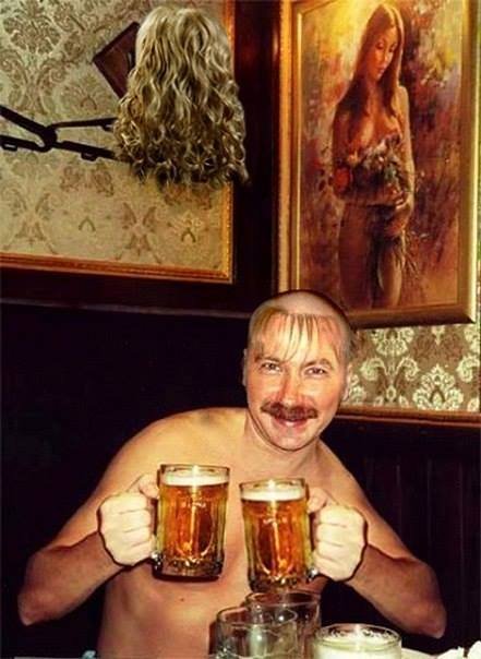 Игорь Николаев с пивком