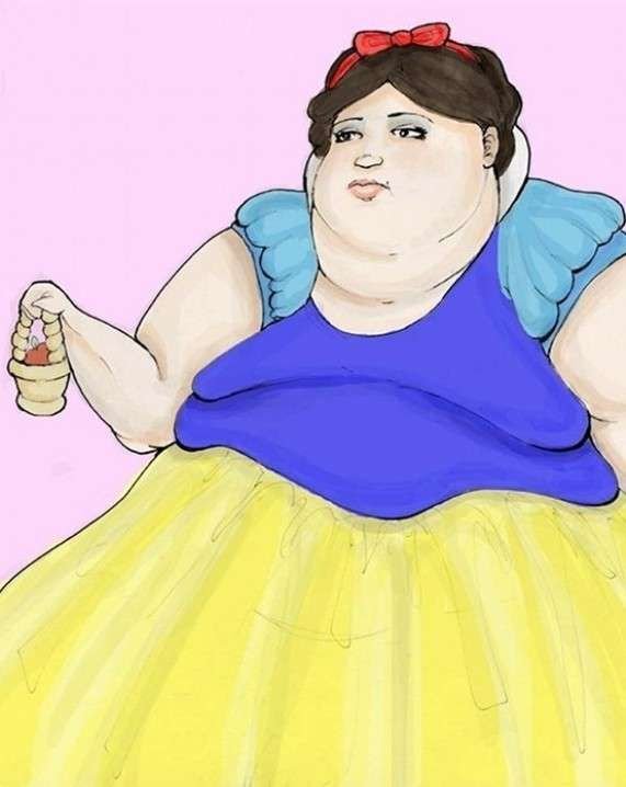 Жирные персонажи