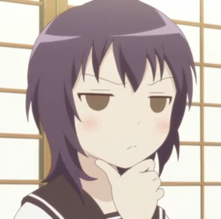 Аниме задумался