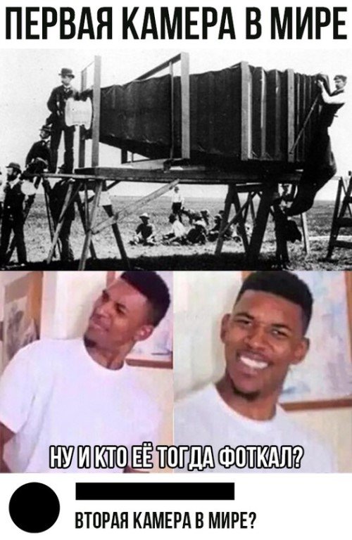 Первый фотоаппарат в мире