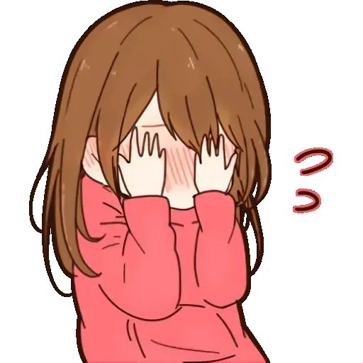 Аниме стеснение