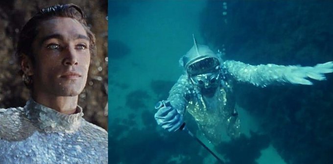 Владимир Коренев человек амфибия Ихтиандр