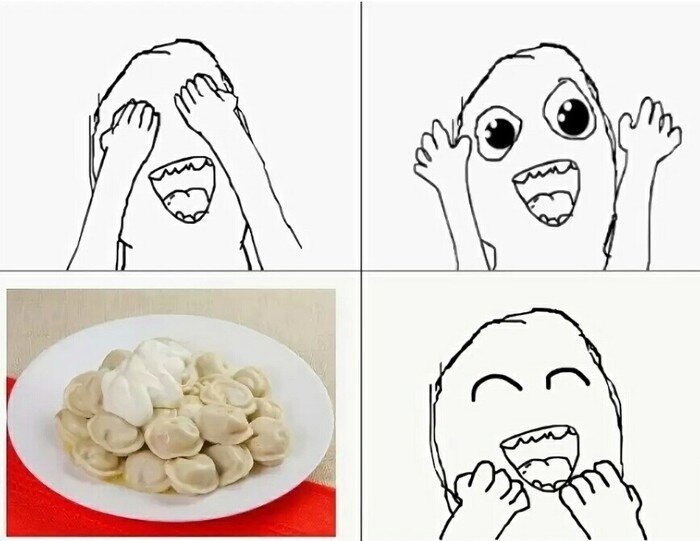 Мемы про пельмешки