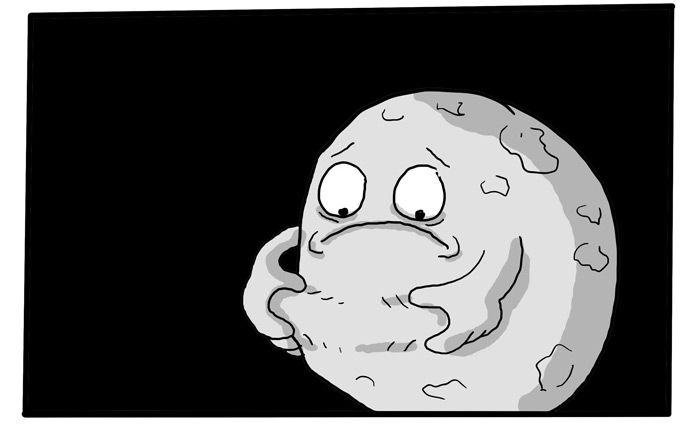 Луна смешные картинки