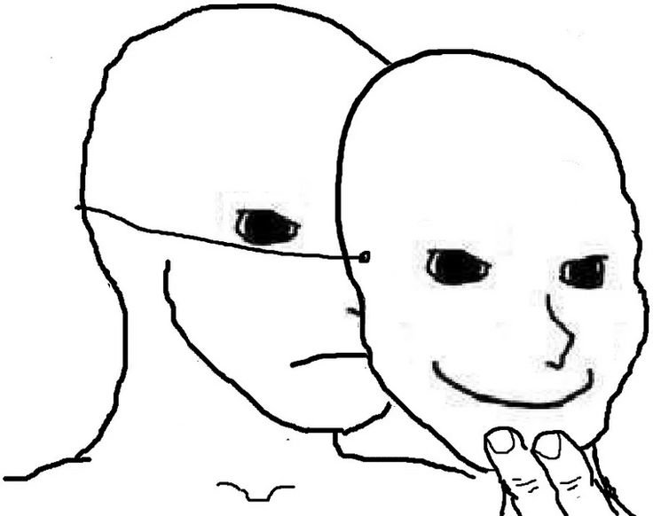 Wojak под маской