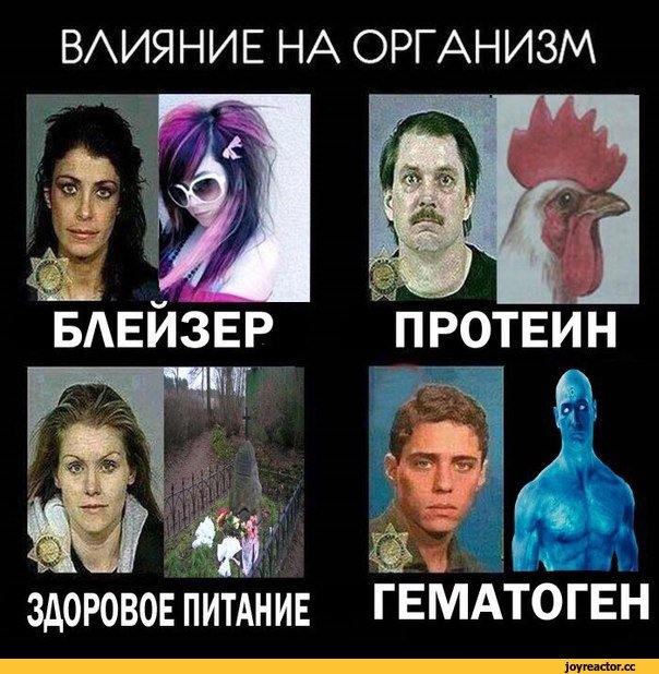 Влияние на организм мемы