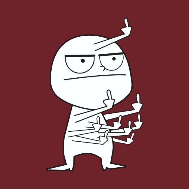 Средний палец Мем