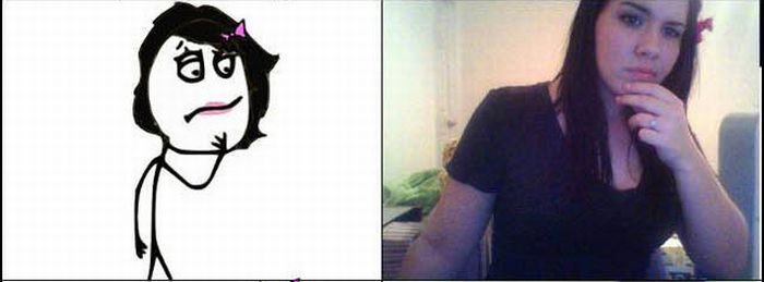 Ехидная девочка Мем