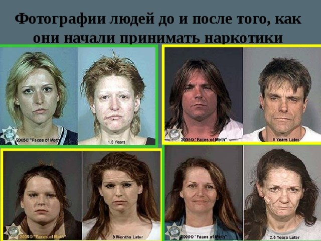 Последствия потребления наркотиков
