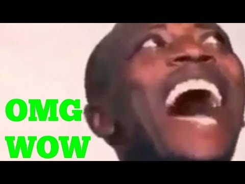 Негр говорит вау