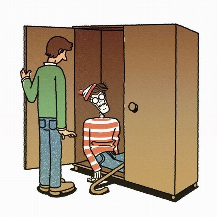 Смешной шкаф