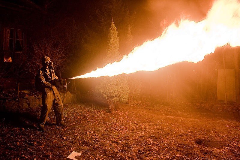 Огнемёт оружие