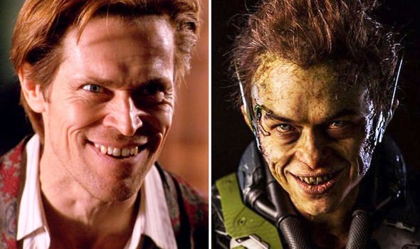 Человек паук зеленый Гоблин актер сын