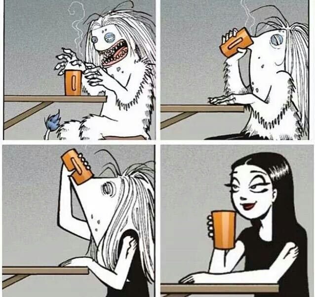 Девушка с утра приколы