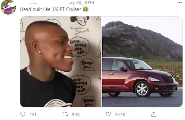 Голова негра машина