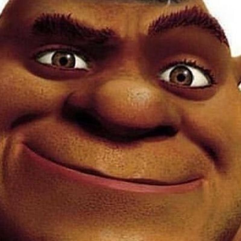 Черный Шрек негр