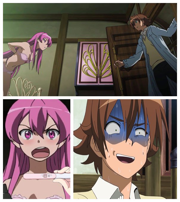 Аниме я беременна