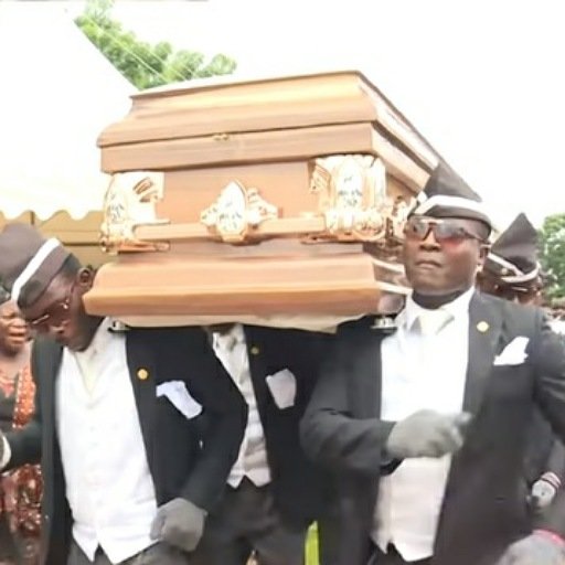 Мем с неграми и гробом