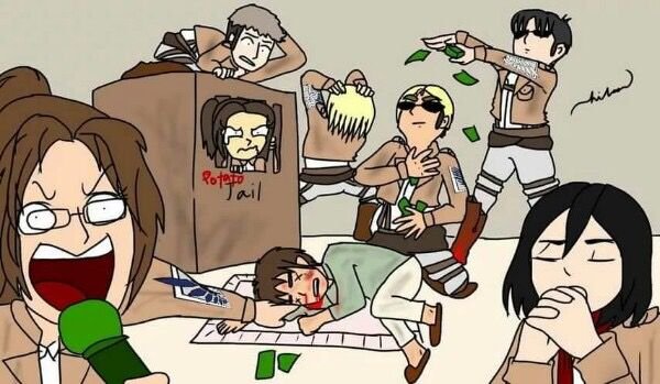 Атака титанов Упоротые Титаны